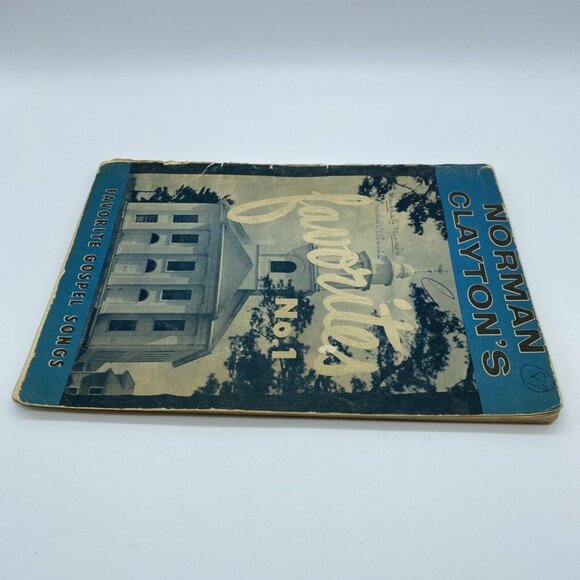 Norman Claytons Favorite Gospel Songs No. 1957 Christian Music Hymn Book Vintage - Picture 8 of 16